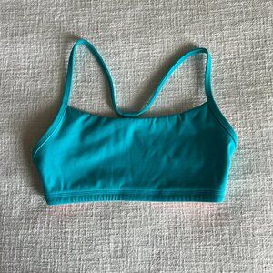 BuffBunny Reversible Sports Bra Teal/Orange Size S